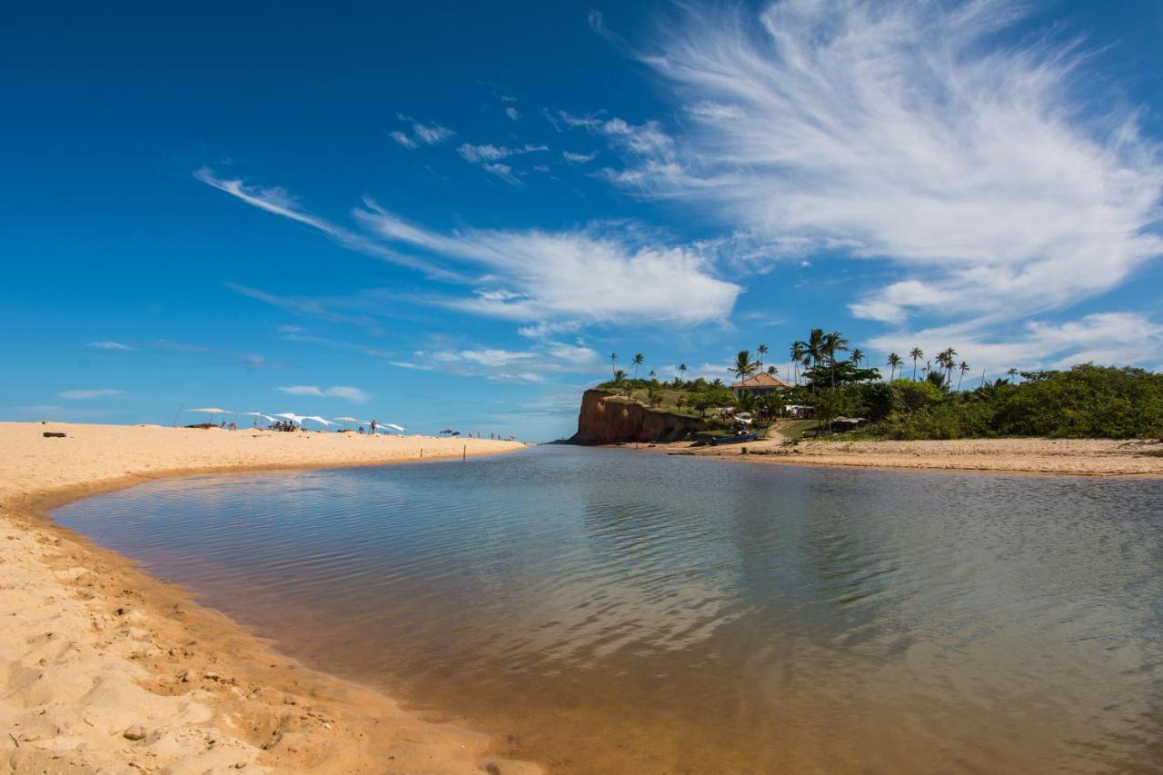 Paraiso Azul Com Vistas Maravilhosas Cumuruxatiba Exterior foto