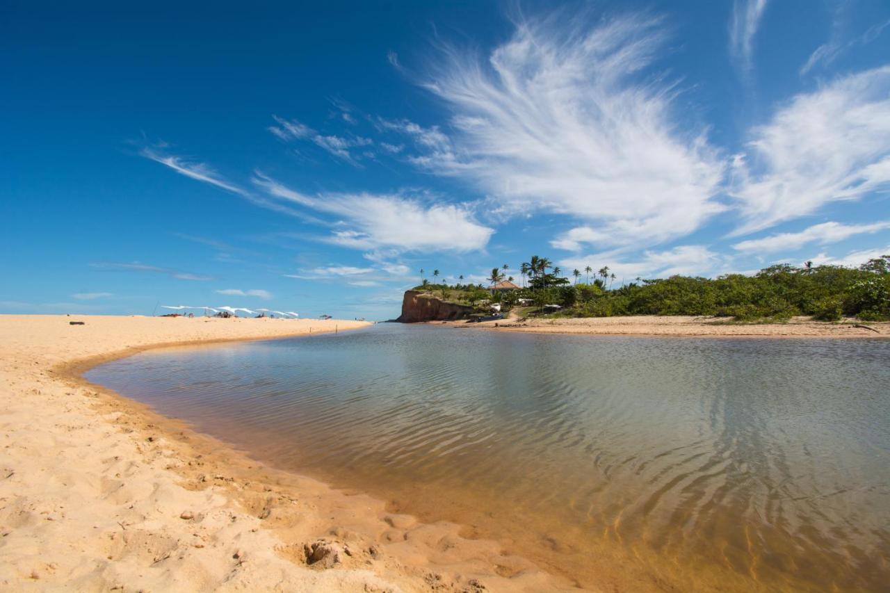 Paraiso Azul Com Vistas Maravilhosas Cumuruxatiba Exterior foto