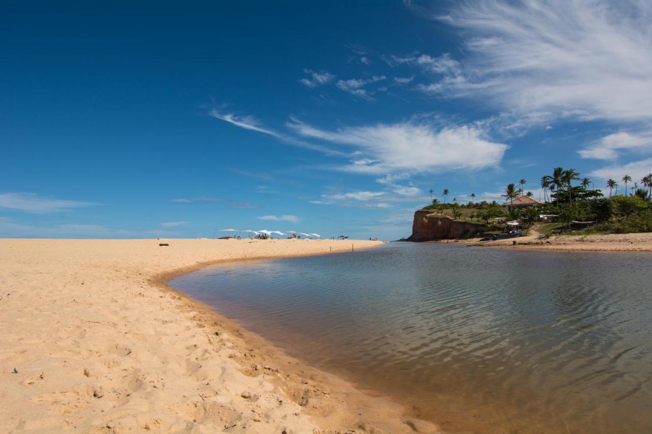 Paraiso Azul Com Vistas Maravilhosas Cumuruxatiba Exterior foto
