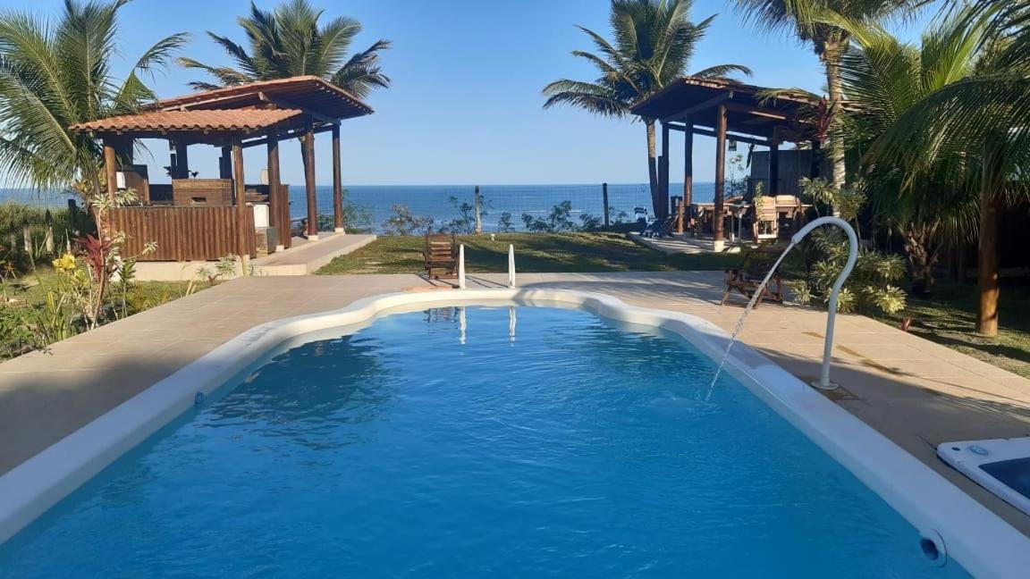 Paraiso Azul Com Vistas Maravilhosas Cumuruxatiba Exterior foto