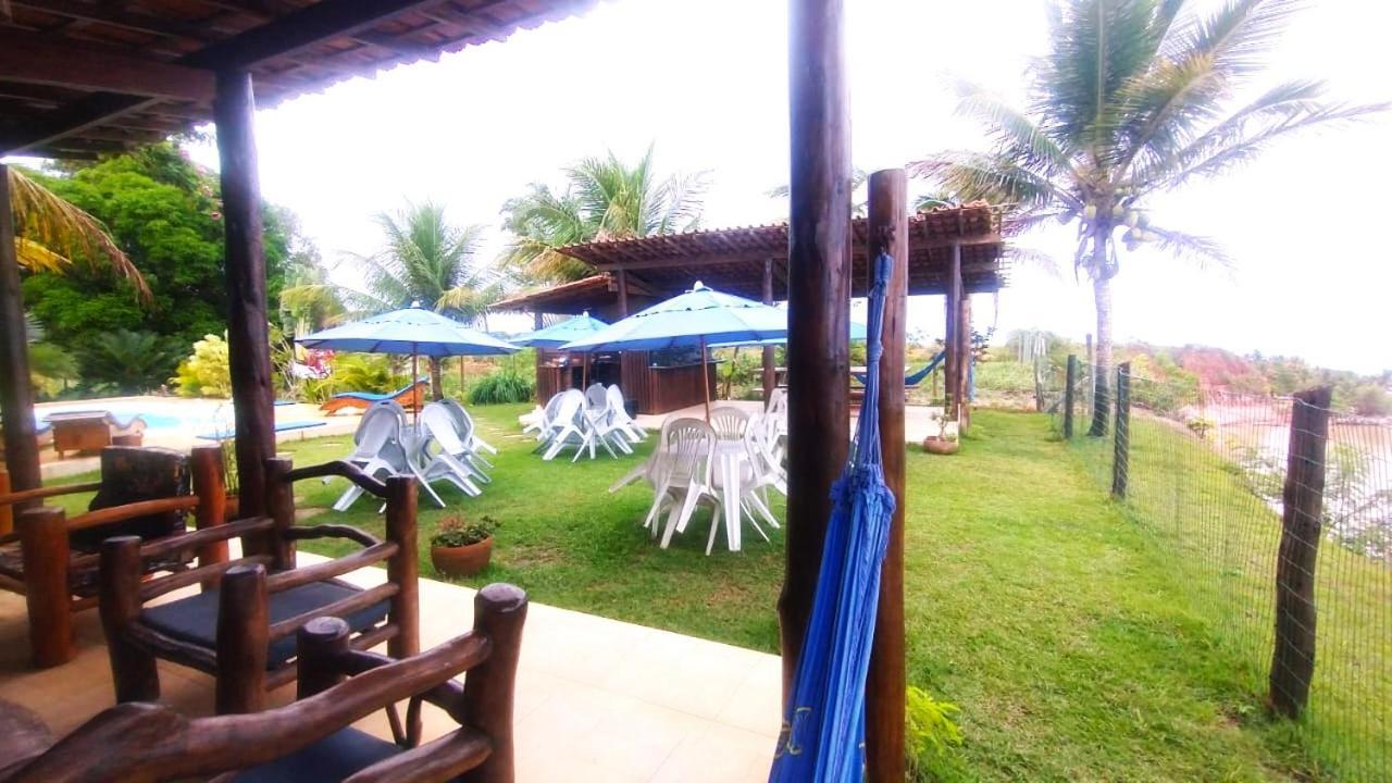 Paraiso Azul Com Vistas Maravilhosas Cumuruxatiba Exterior foto