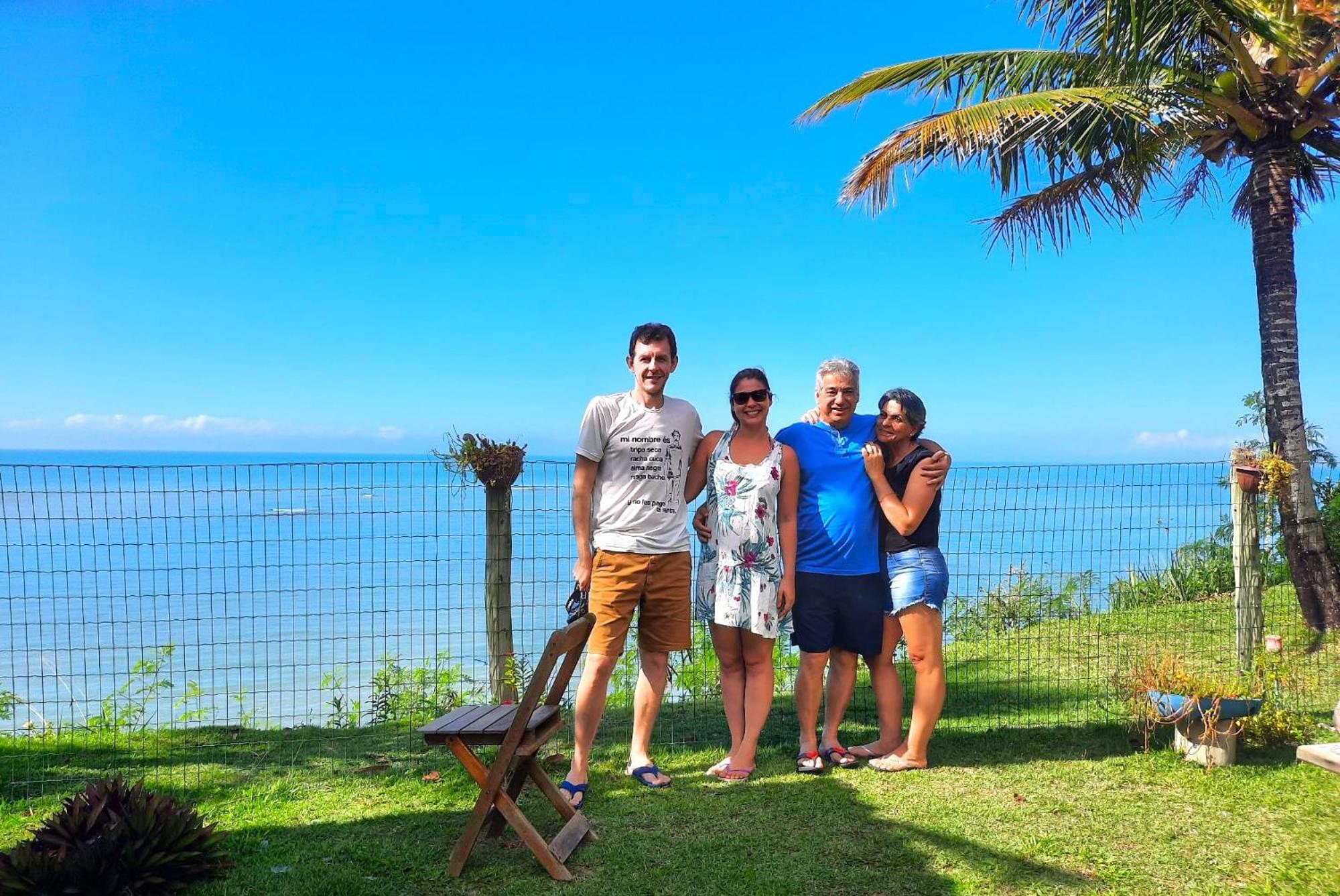 Paraiso Azul Com Vistas Maravilhosas Cumuruxatiba Exterior foto