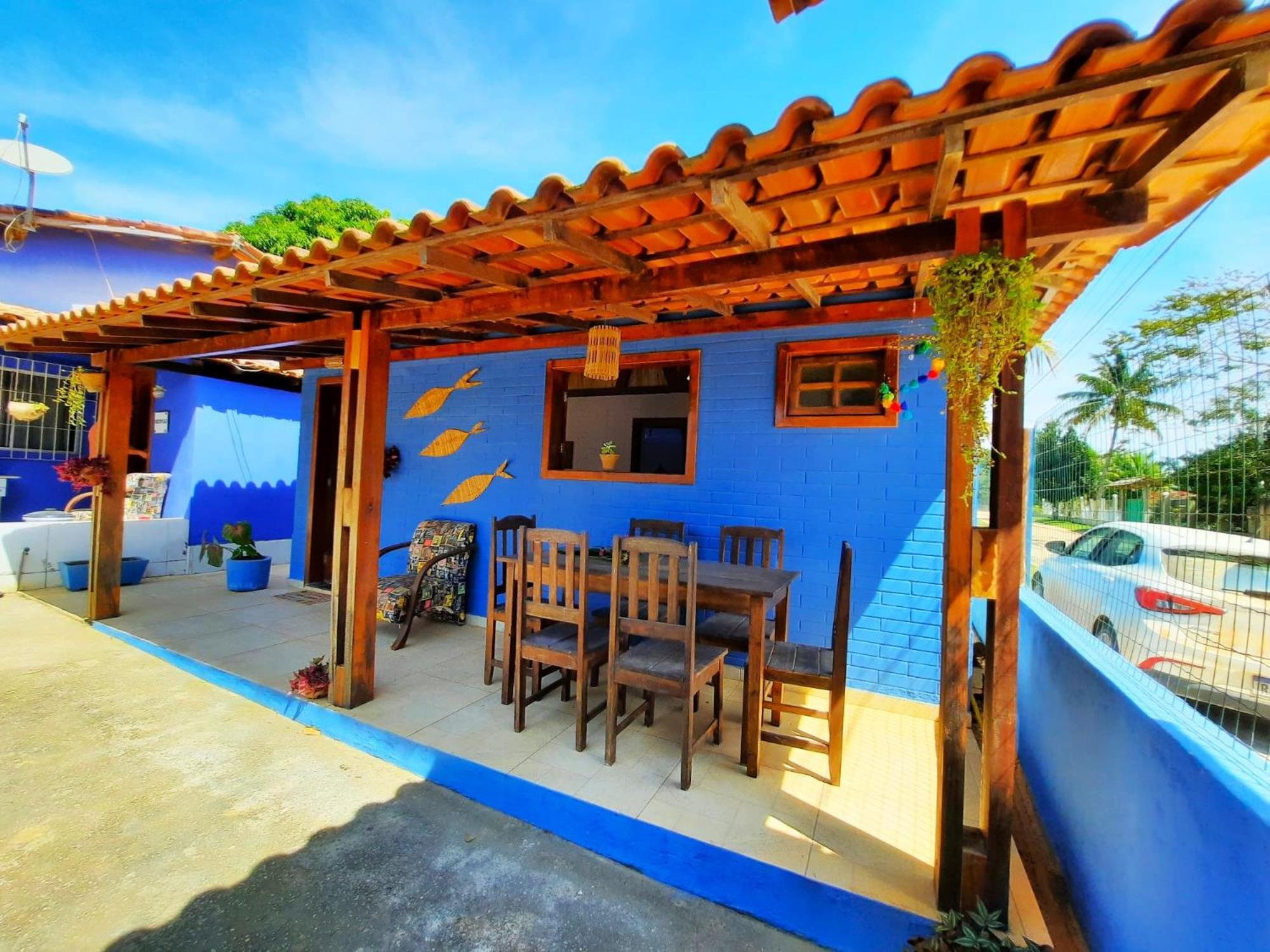 Paraiso Azul Com Vistas Maravilhosas Cumuruxatiba Exterior foto