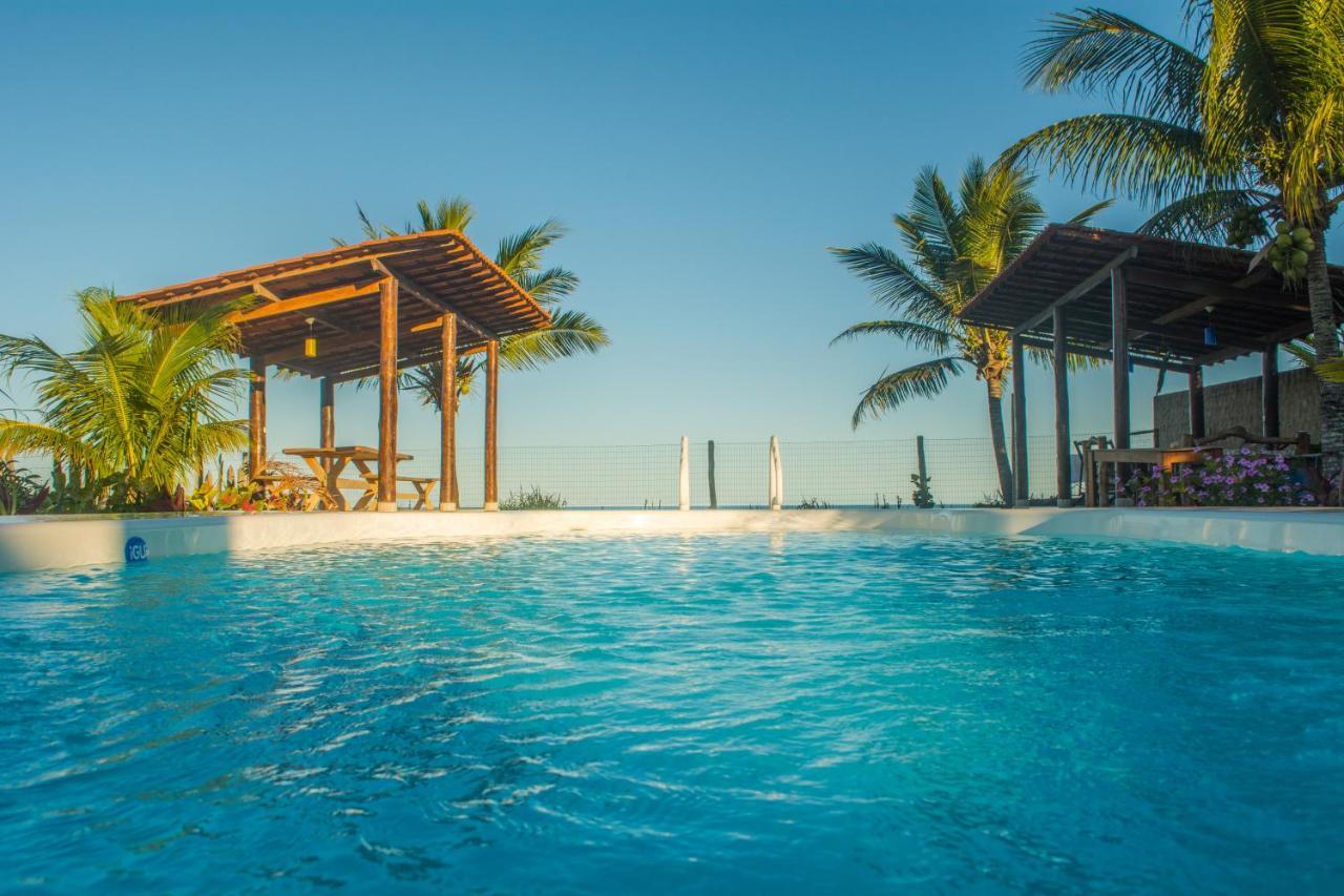 Paraiso Azul Com Vistas Maravilhosas Cumuruxatiba Exterior foto